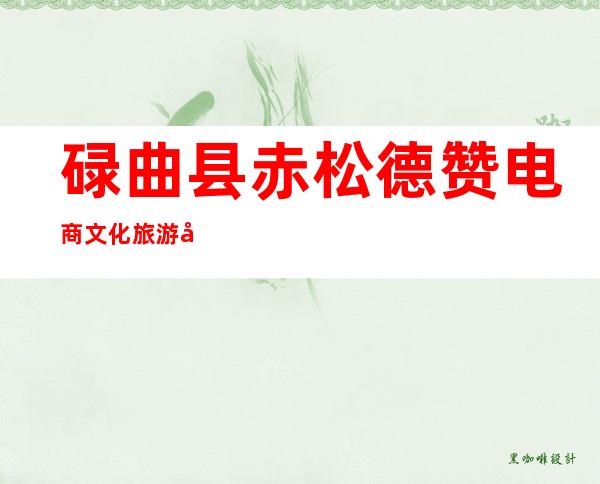 碌曲县赤松德赞电商文化旅游开发有限责任公司